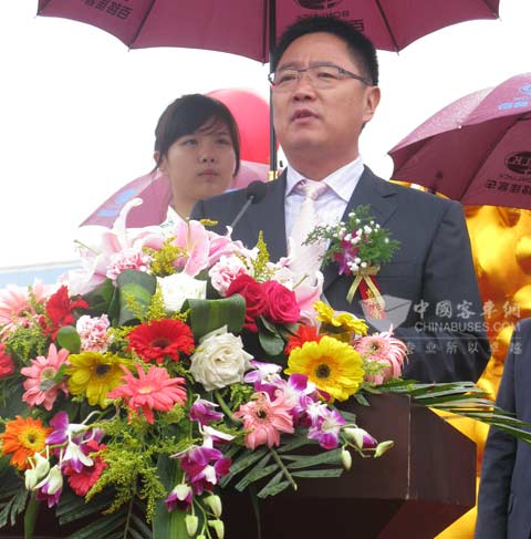 中國恒天集團董事長張杰先生致辭