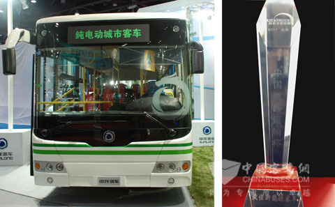 申龍SLK6855榮獲最佳新能源客車獎