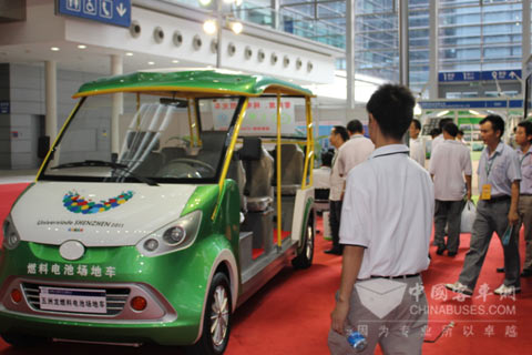 備受關注的燃料電池場地車LCT10