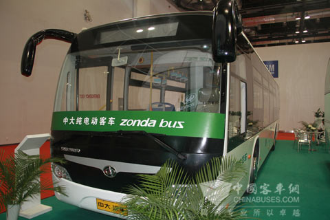 中大YCK6128BEVC型純電動(dòng)城市公交車