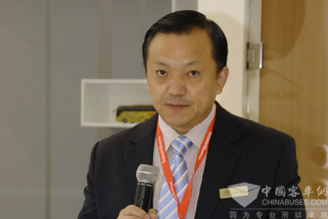 金旅客車副總經理吳偉先生致辭