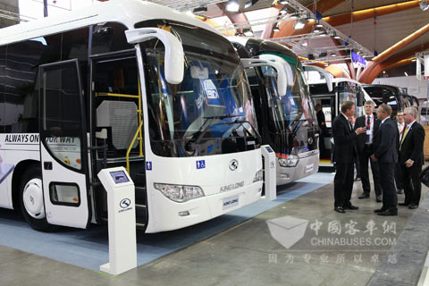 大金龍四度出征比利時車展，加快進軍歐盟高端市場的步伐