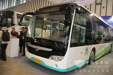 2012南京客車展中大客車展臺