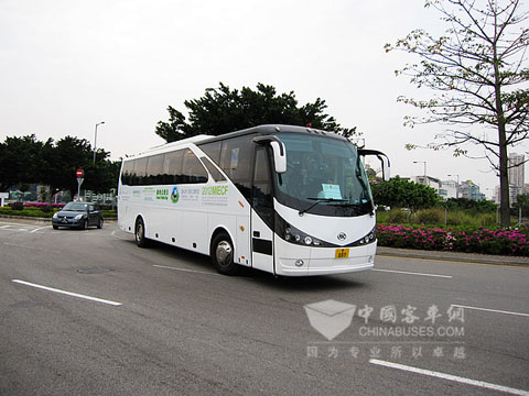 HFF6127K46EV-2安凱純電動旅游大巴車