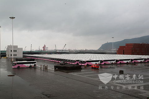 3000臺安凱校車出口沙特