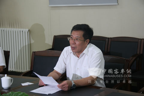 天津公交集團副總經理張亞光
