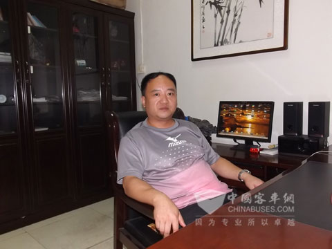 淮北汽運客運一公司經理張健