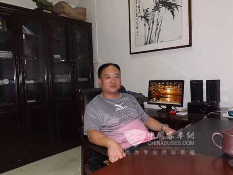 淮北汽運客運一公司經理張健