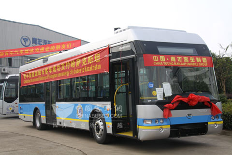 195輛青年雙源無軌電車出口哈薩克斯坦