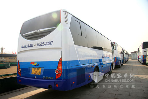 連續四年服務“兩會”的海格客車