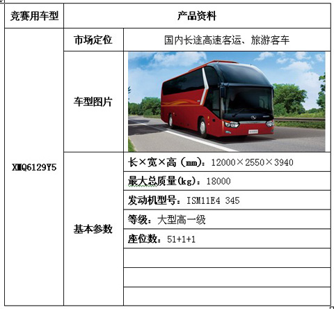 金龍客車(chē)XMQ6129Y5