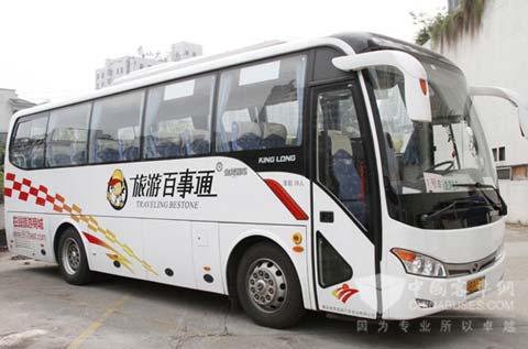 搭載龍翼的大金龍客車打造旅景汽運優質服務車隊