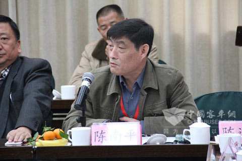 南京長客集團工業公司辦公室主任陳南平