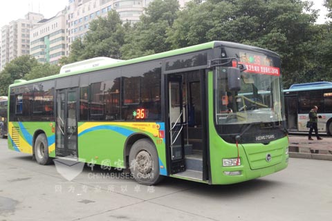  恒通LNG客車助陣郴州公交低碳運營
