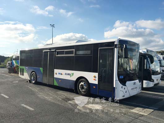 三輛展車抵達比利時KORTRIJK