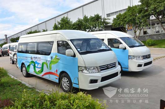 金龍凱歌XMQ6610C純電動(dòng)商務(wù)車