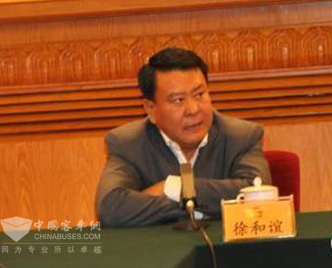 全國人大代表、北汽集團有限公司董事長徐和誼
