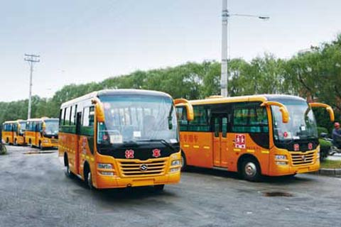 黃海校車在彰武縣投入運營
