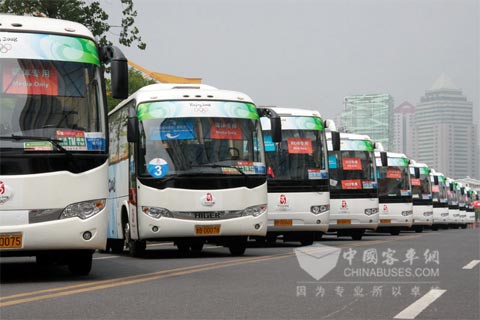 服務北京奧運會的海格客車