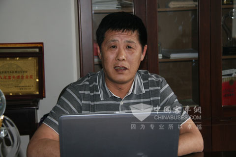 北京天馬旅游汽車公司總經理王世平