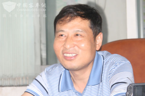 合肥公交副總工程師夏邦金接受客車網專訪