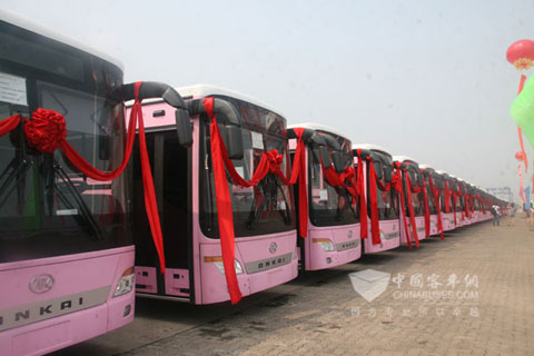 出口沙特的安凱客車