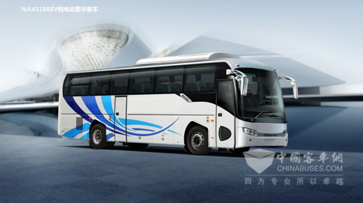 南京金龍NJL6118EV純電動豪華客車
