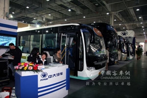 中大汽車五款年度新品風云國際客車展