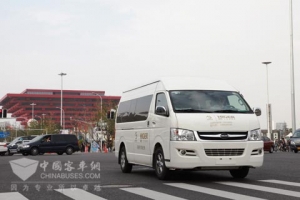 海格公務(wù)商旅車 世博會與明星同閃耀
