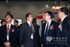 中通于春印向交通運輸部領導匯報