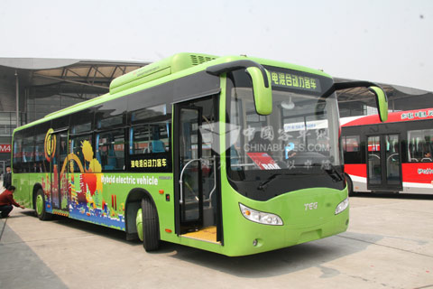 南車時代TEG6128SHEV混合動力客車