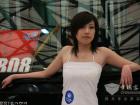 美女倚靚車