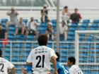 長春亞泰隊員中超比賽現場