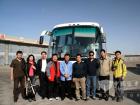 “贏運中國”團隊與寧夏大壩發電有限責任公司車隊合影