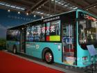 第六屆國際節能與新能源汽車展覽會上的五洲龍新能源客車
