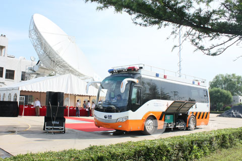 宇通交通應急指揮車外觀