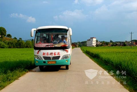 新農村客運的車輛