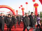 世界電動(dòng)車協(xié)會(huì)主席、中國(guó)工程院院士陳清泉教授等出席下線儀式