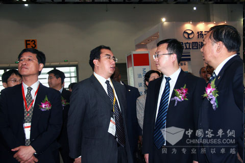 中通于春印向交通運輸部領導匯報