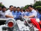 玉柴領導參觀歐VI樣機