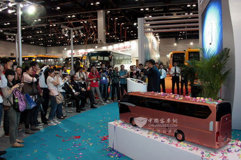 金龍新車發布現場