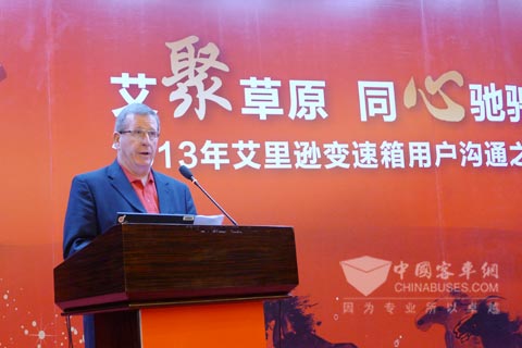 艾里遜國(guó)際市場(chǎng)營(yíng)銷、銷售及服務(wù)副總裁Michael Headly