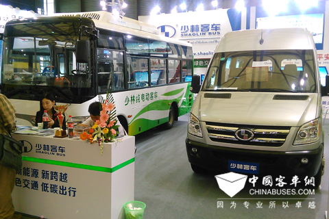 少林SLG6660EVG2型純電動公交車