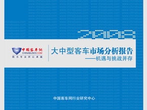 【隆重推出】2008年度大中型客車市場分析報告