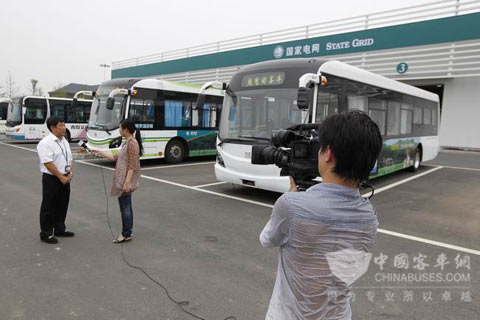 媒體關注青島薛家島充換電站