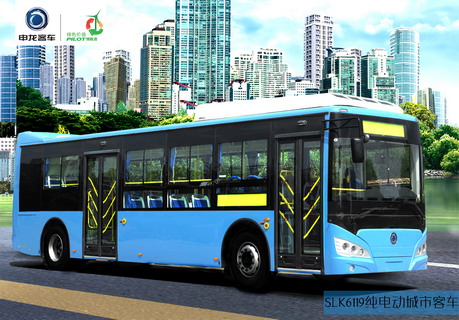 申龍SLK6119純電動(dòng)城市公交客車(chē)