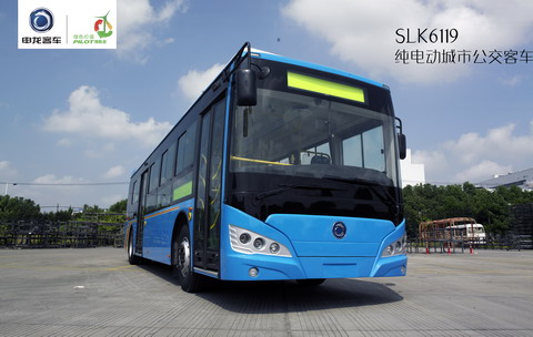 申龍SLK6119純電動(dòng)城市公交客車(chē)