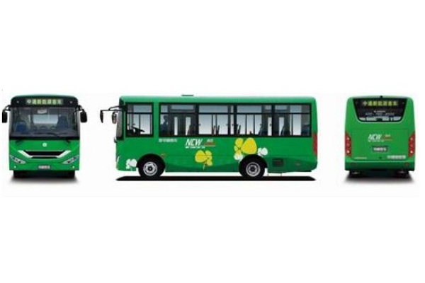 中通LCK6660EVG5公交車（純電動(dòng)10-26座）