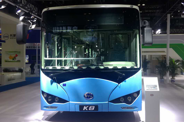 比亞迪BYD6100LGEV3公交車（純電動20-39座）