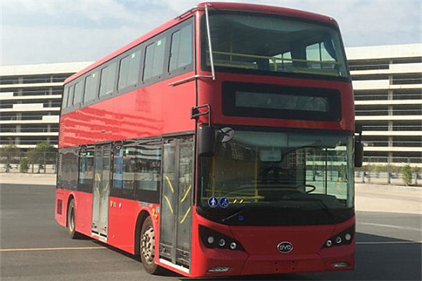 比亞迪BYD6100LSEV4低入口雙層公交車（純電動28-58座）